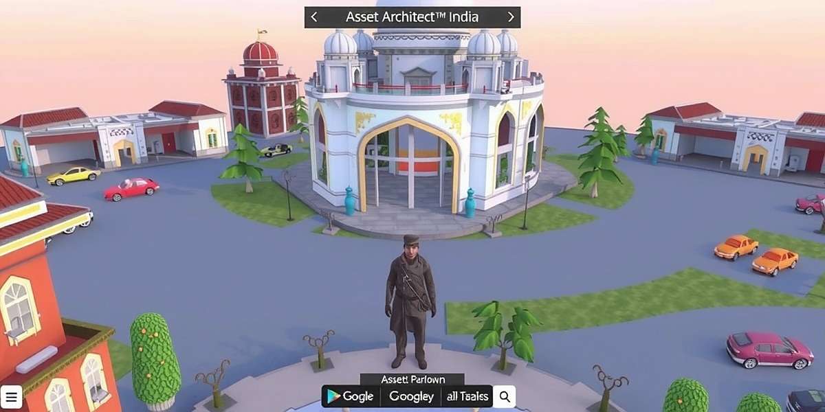 Asset Architect India - Build your virtual Indian empire Asset Architect India gameplay showing Indian-style virtual assets and buildings